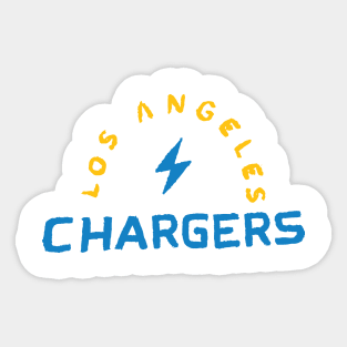 Los Angeles Chargeeees 03 Sticker